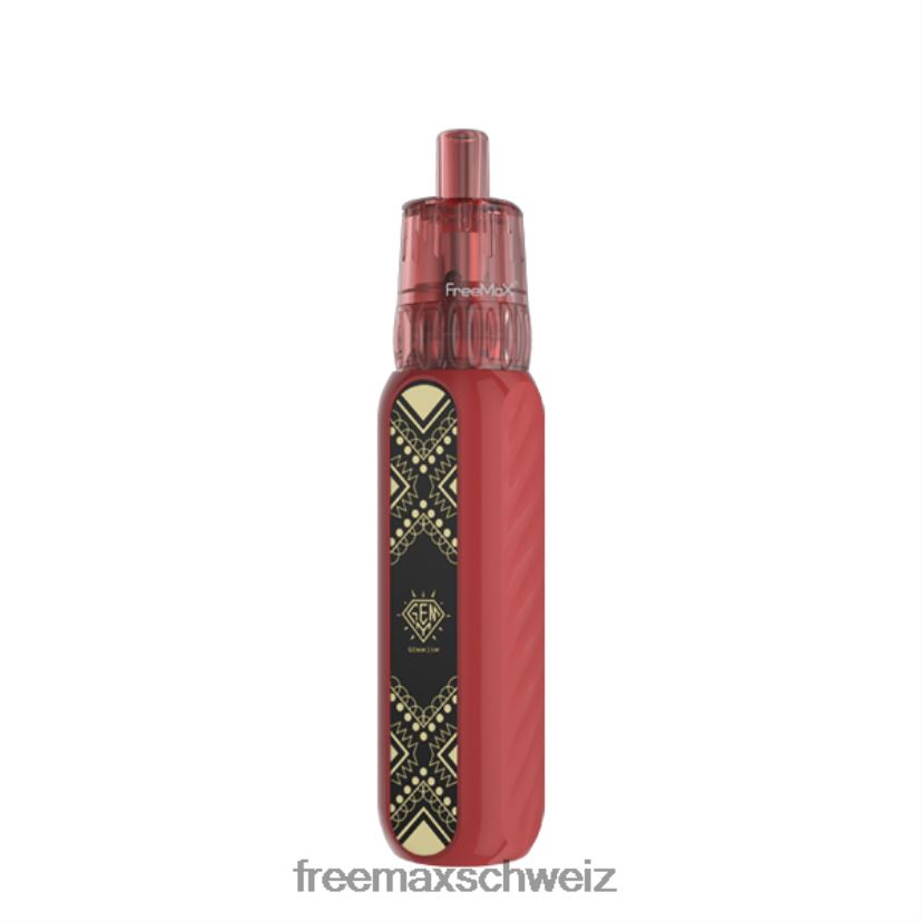 FreeMAX GEMM 25-W-Pod-Mod-Kit Rot VLR60N12 Freemax Vape Schweiz