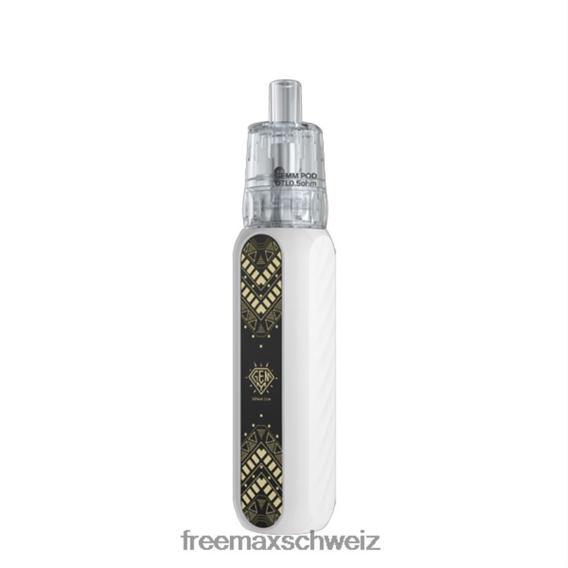 FreeMAX GEMM 25-W-Pod-Mod-Kit Weiß VLR60N11 Freemax Schweiz