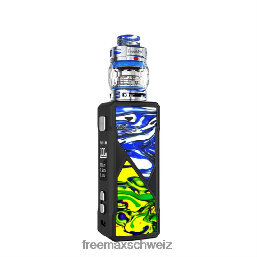FreeMAX MAXUS 100-W-Kit Blau VLR60N93 Freemax Vape Zürich