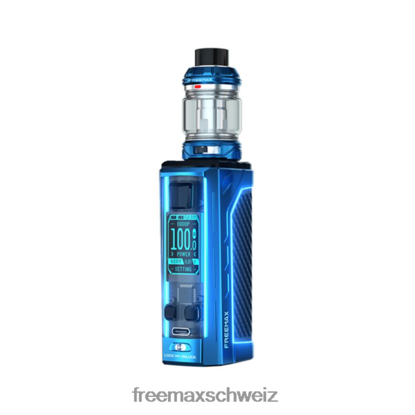 FreeMAX MAXUS 2 200-W-Kit Blau VLR60N106 Freemax Pod Kit