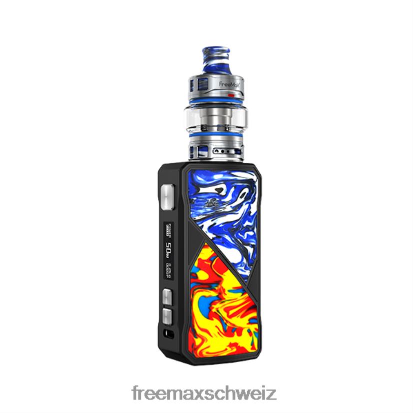 FreeMAX MAXUS 50-W-Kit Gelb / Blau VLR60N69 Freemax Flavormax