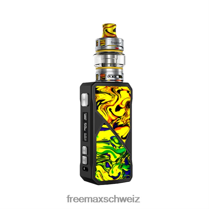 FreeMAX MAXUS 50-W-Kit Gelb VLR60N67 Freemax Pod Vape