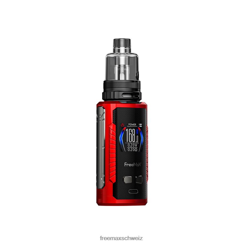FreeMAX MAXUS Max Pro 168W Kit Rot VLR60N151 Freemax Schweiz