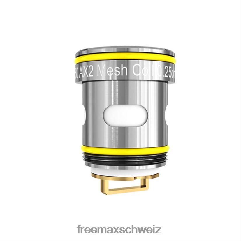 FreeMAX ax2-Mesh-Spule SS-Gelb VLR60N258 Freemax Pod Kit